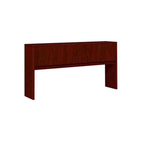 HON Hutch with Doors - 72"W x 14-5/8"D x 37-1/8"H Mahogany - 10500 Series